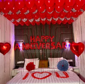 Birthday Hotel Decoration. Room Decor Surprise Planner.