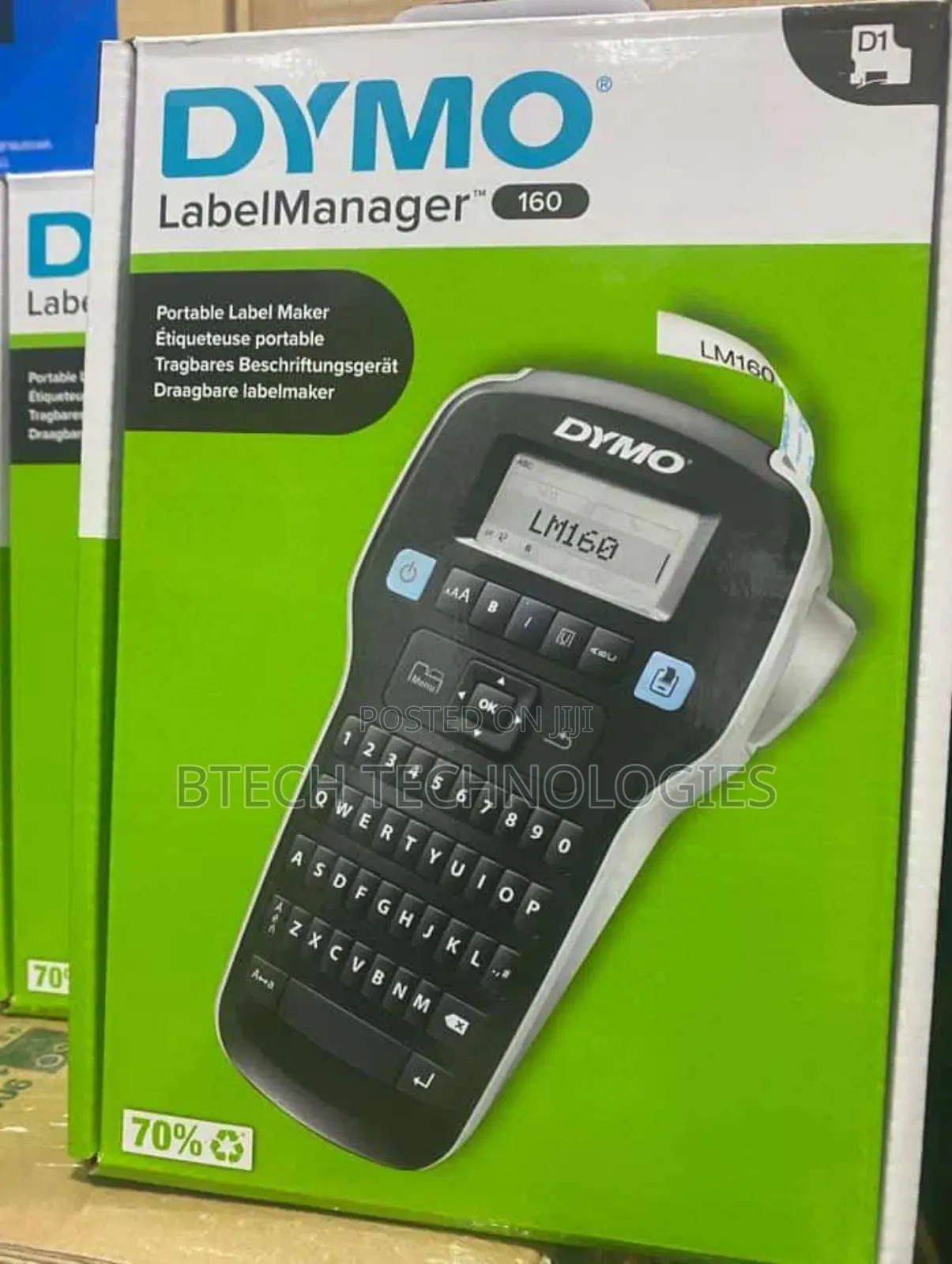Dymo Label Maker Labelmanager 160 Portable Label Maker