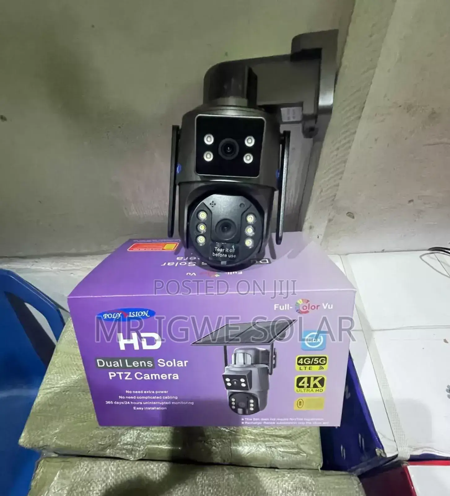 Solar CCTV Camera