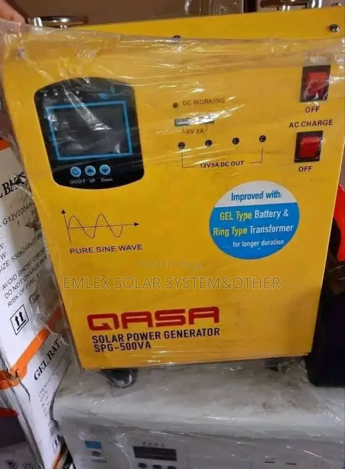 Spg500 Qasa Solar Generator