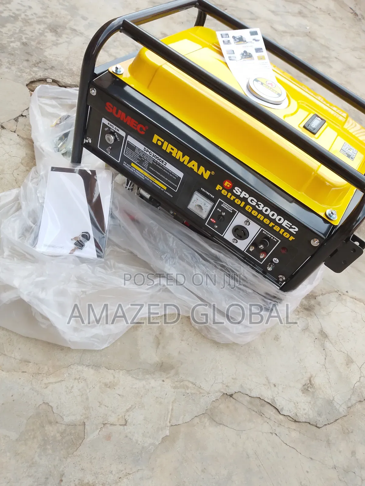 The Brand New Spg3000e2 - Key Start 2.5kva Generator Set