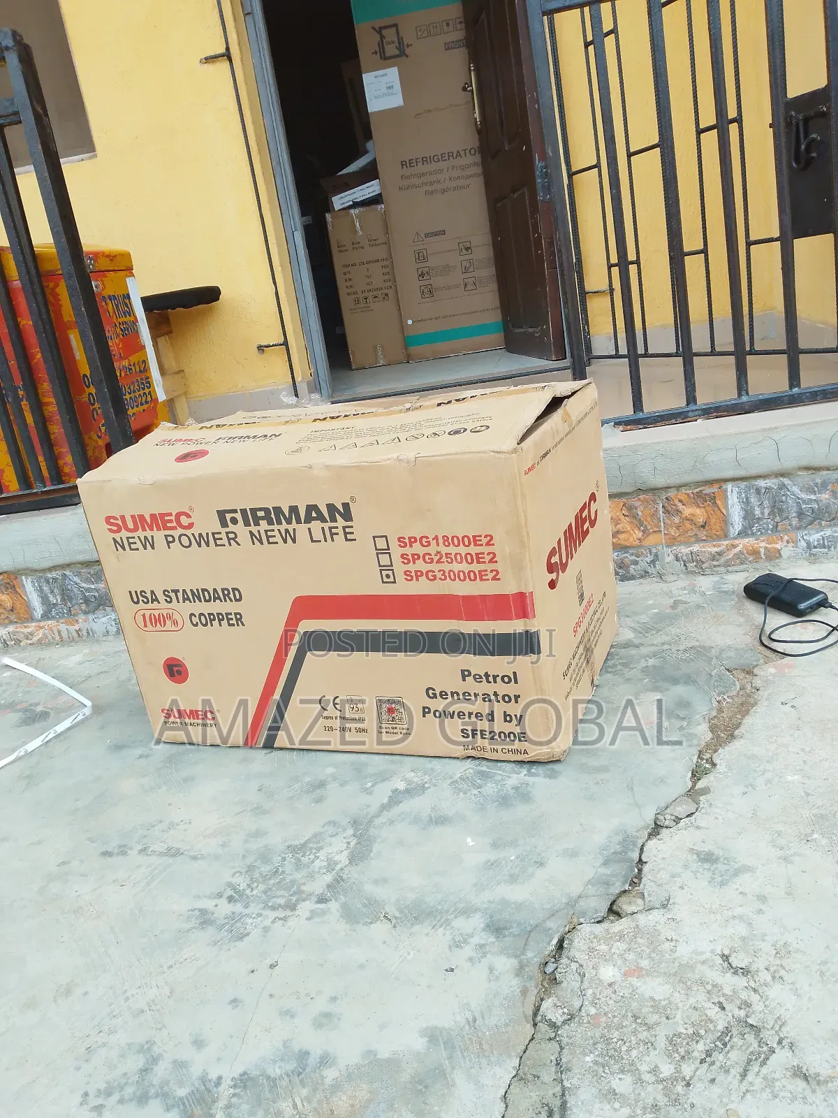 Affordable Sumec 2.5kva + 2tyres Automatic Generator Set