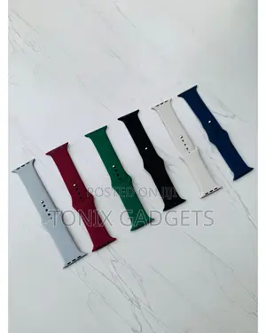 Photo - Fashionable Silicon Strap for Apple Watches / Smartwatches