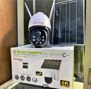 Single Lens V380 Solar Camera