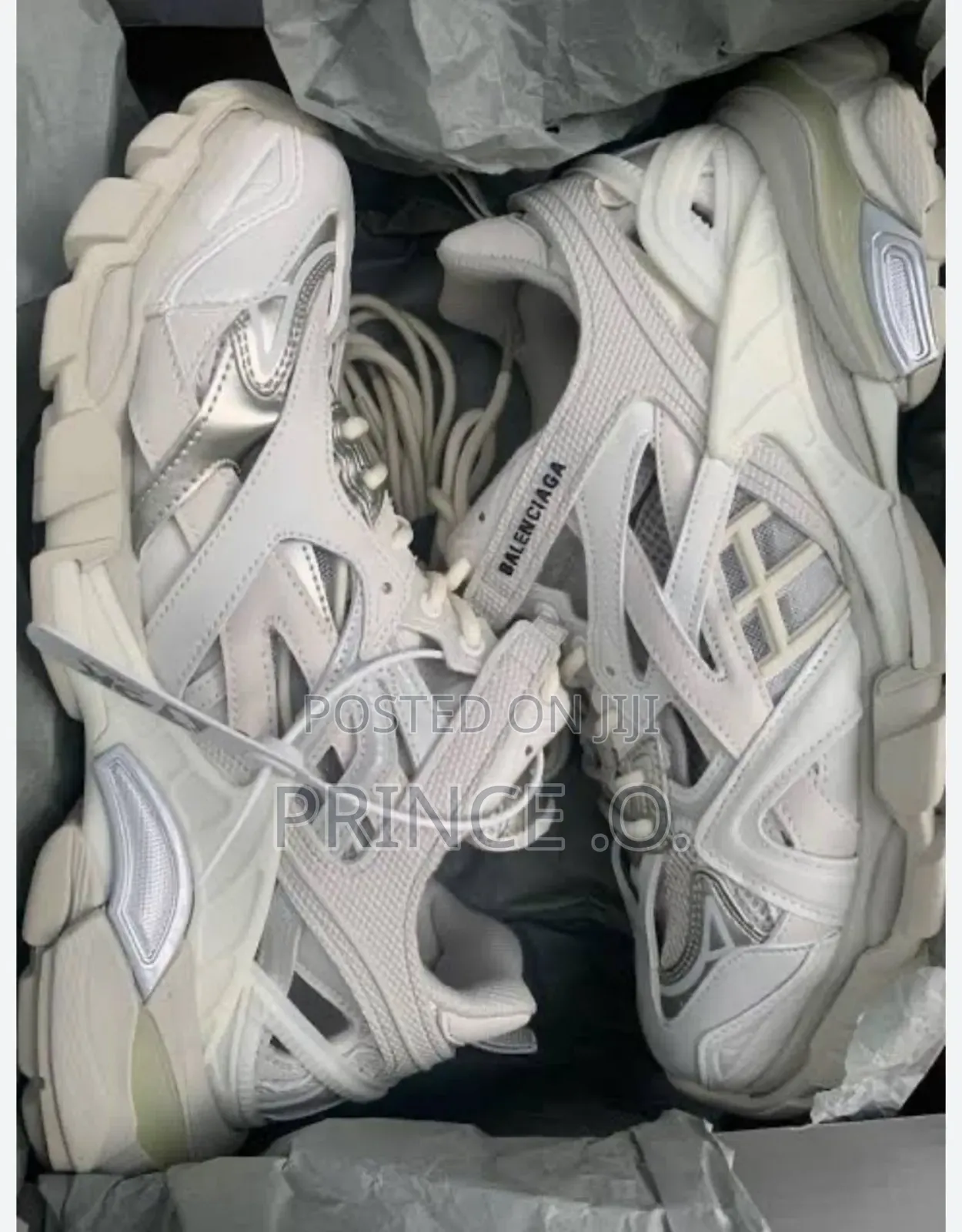 Balenciaga Tracking Sneakers Multi Colors