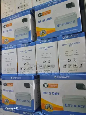 130ah Storace Battery 12v Tested and Trusted
