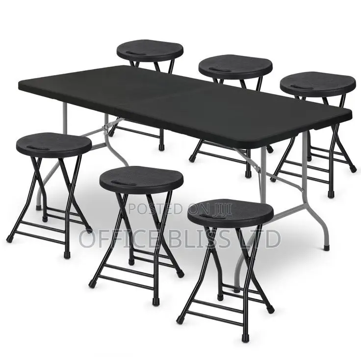 Moulded Plastic Foldable Table (6-8 Seater)