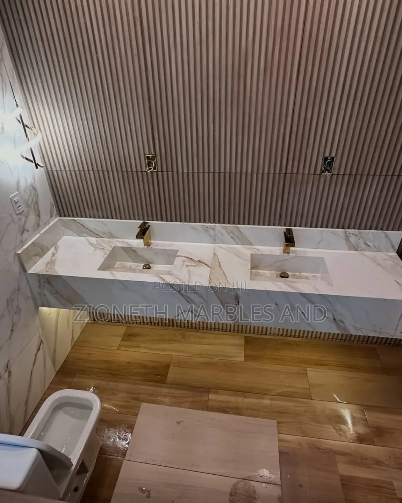 Quartz Marble Floating Bathroom Vanity Tops