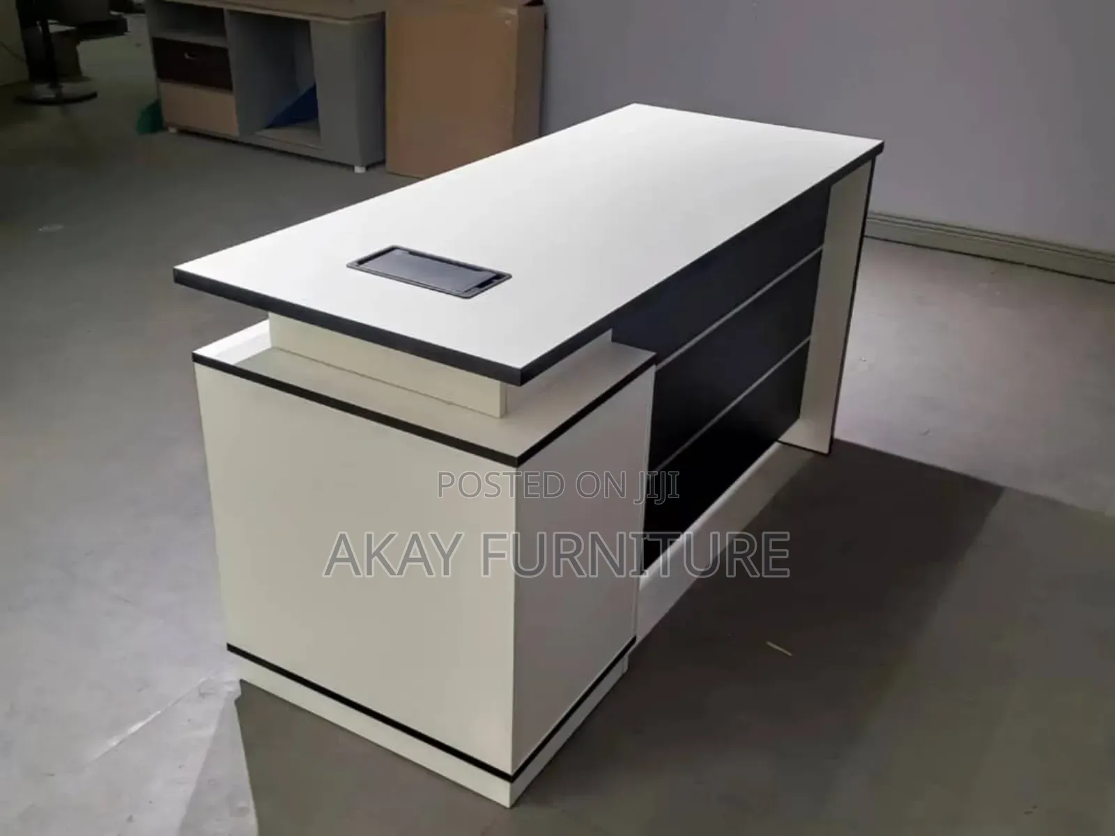 White Office Table