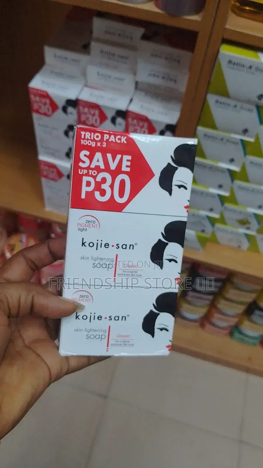 Original Kojie San Soap 3 In 1