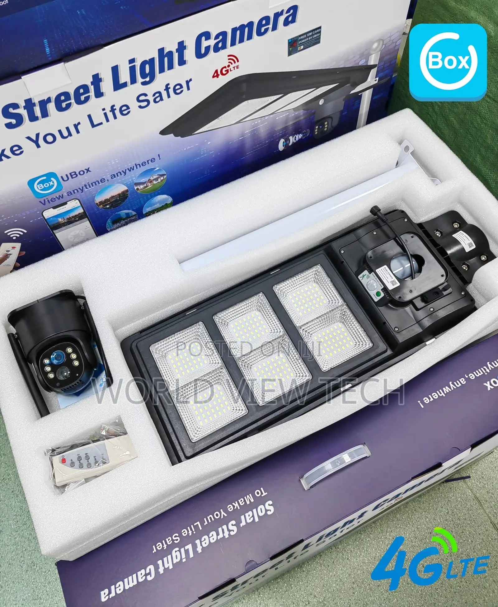 Ai Solar Camera+ Lighting 450w