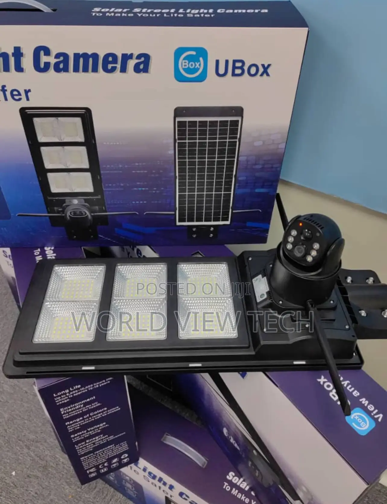 Solar Street Light + Camera 2 In 1