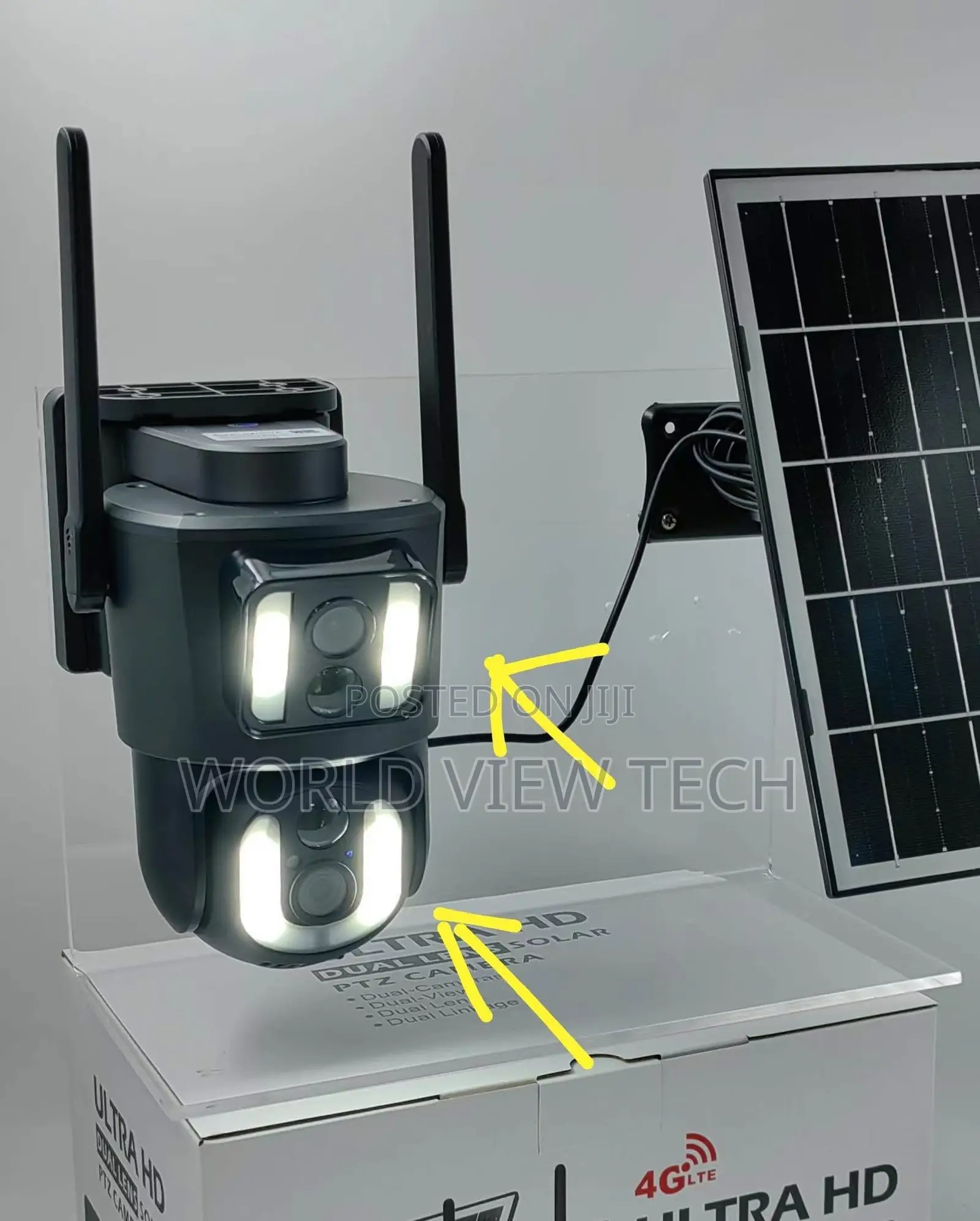 2 Lens Solar Camera 4g Lite