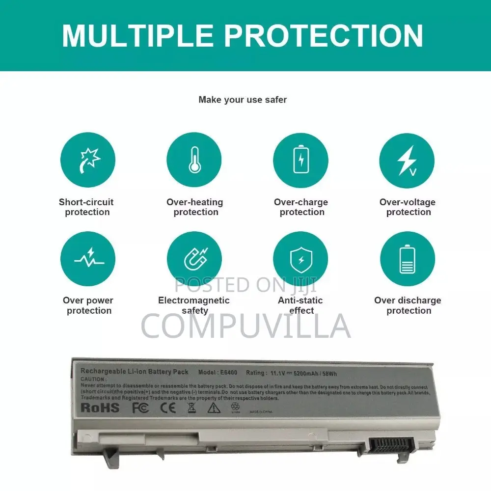 Pt434 Battery For Dell Precision M6500