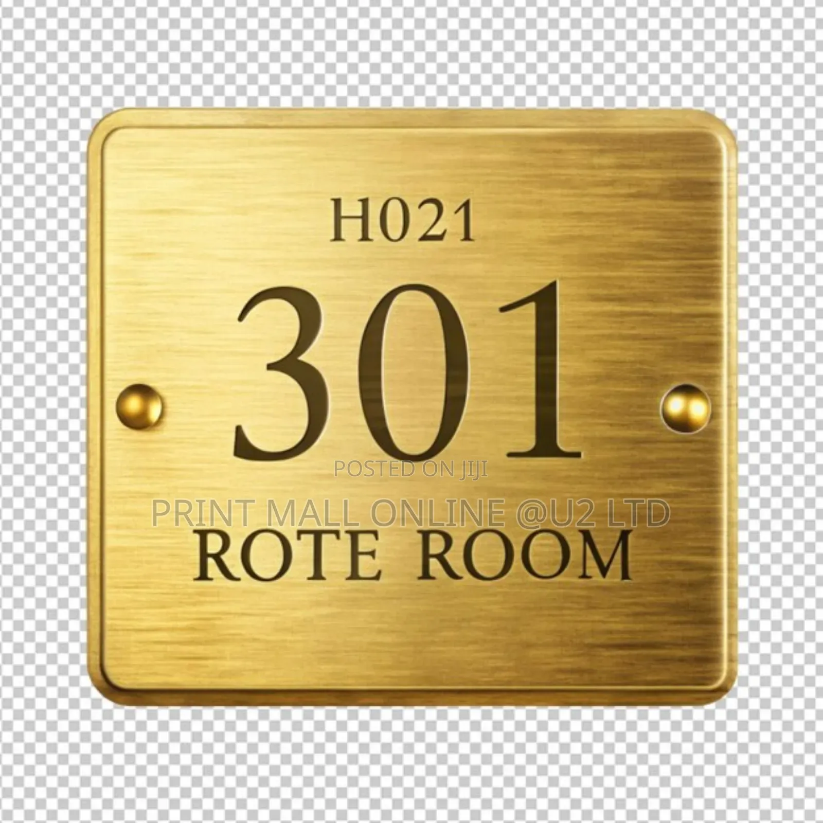Hotel/Room Tag
