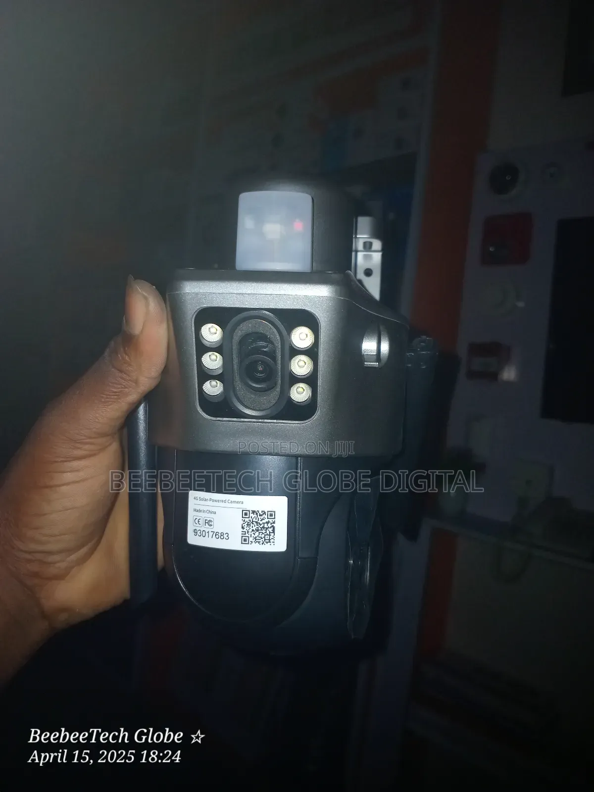 Double Lense Solar CCTV