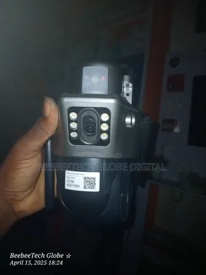 Double Lense Solar CCTV