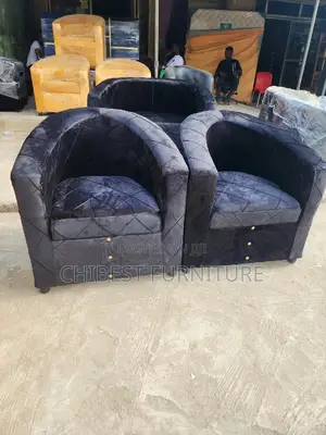 Quality Single Seater Upholstery Padded Sofa Fabric Chair