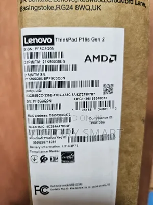 New Laptop Lenovo Thinkpad P15s 64GB AMD Ryzen 7 SSD 1T