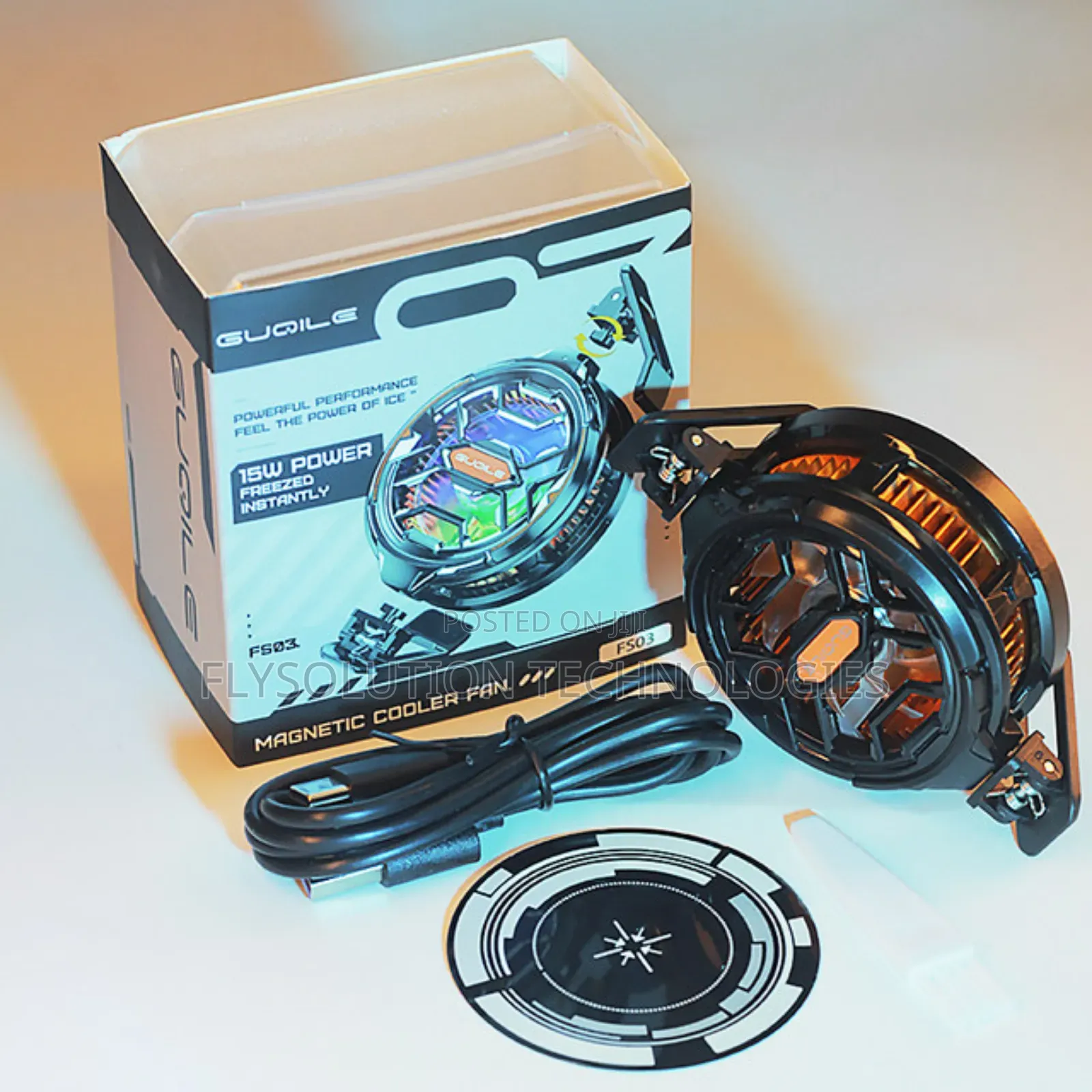 Fs03 Semiconductor Mobile Phone Cooler 15w Strong Cooling