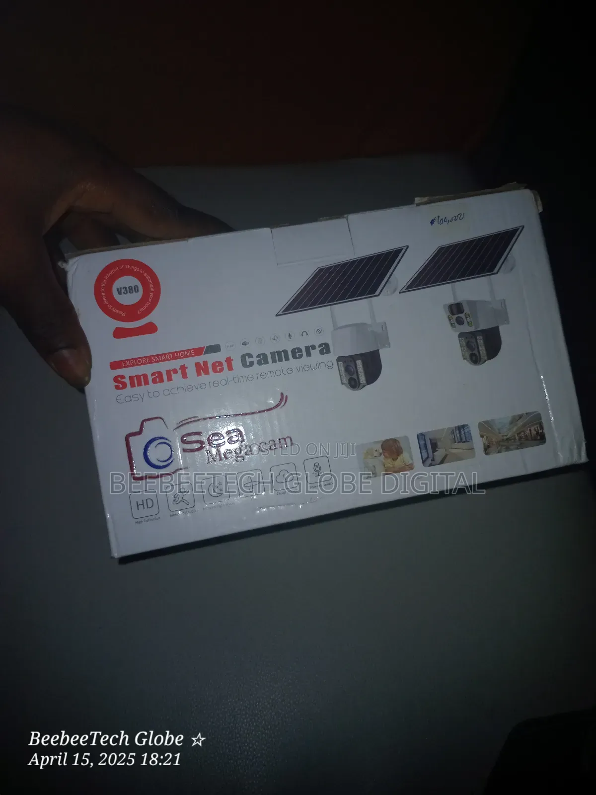 Double Lense Solar CCTV
