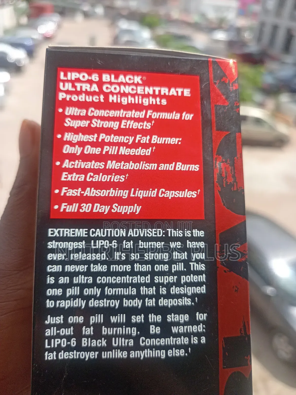 Lipo 6: Ultimate Thermogenic Fat Burner Capsules