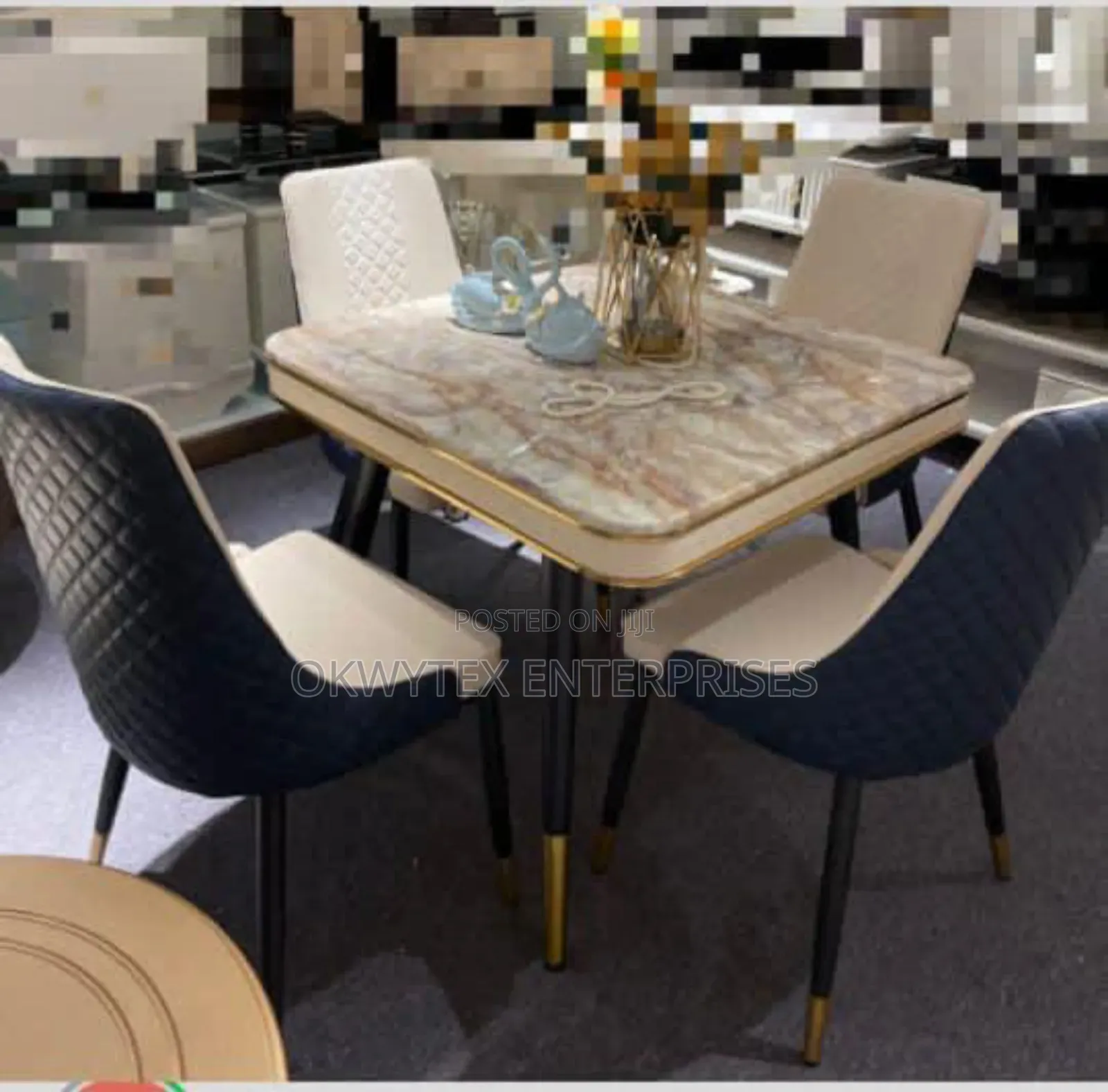 Executive By 4 Seaters Imported Dinning Set Up