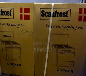 Scanfrost Standing Fsa Stove With Oven