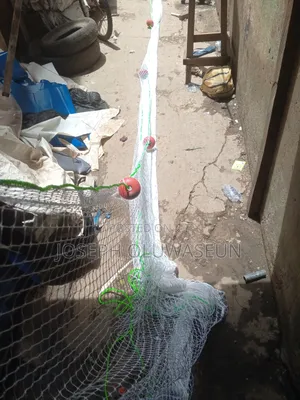 Dragging Net for Harvesting Fish Inside Pond,