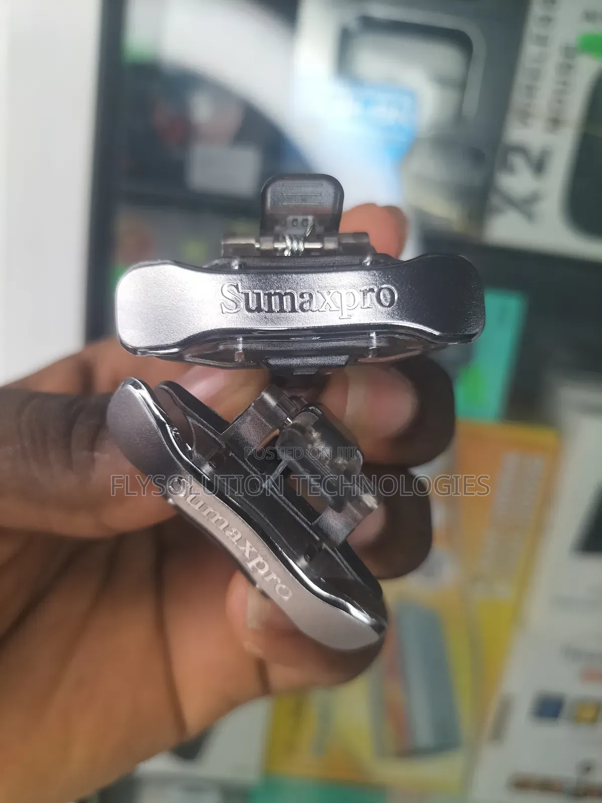 Sumaxpro 1pair Mobile Game Trigger Works 4 iPhone Android