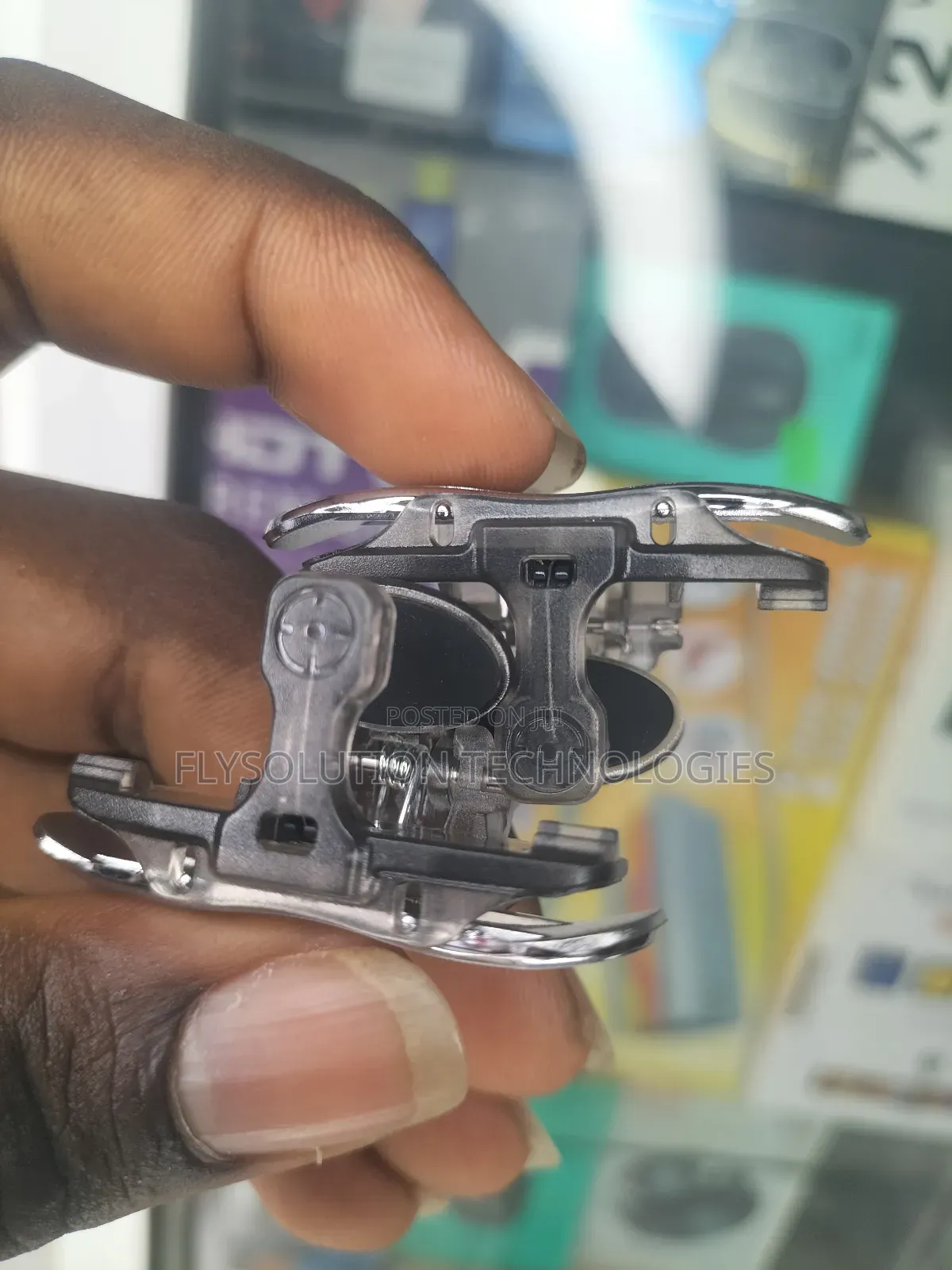 Sumaxpro 1pair Mobile Game Trigger Works 4 iPhone Android