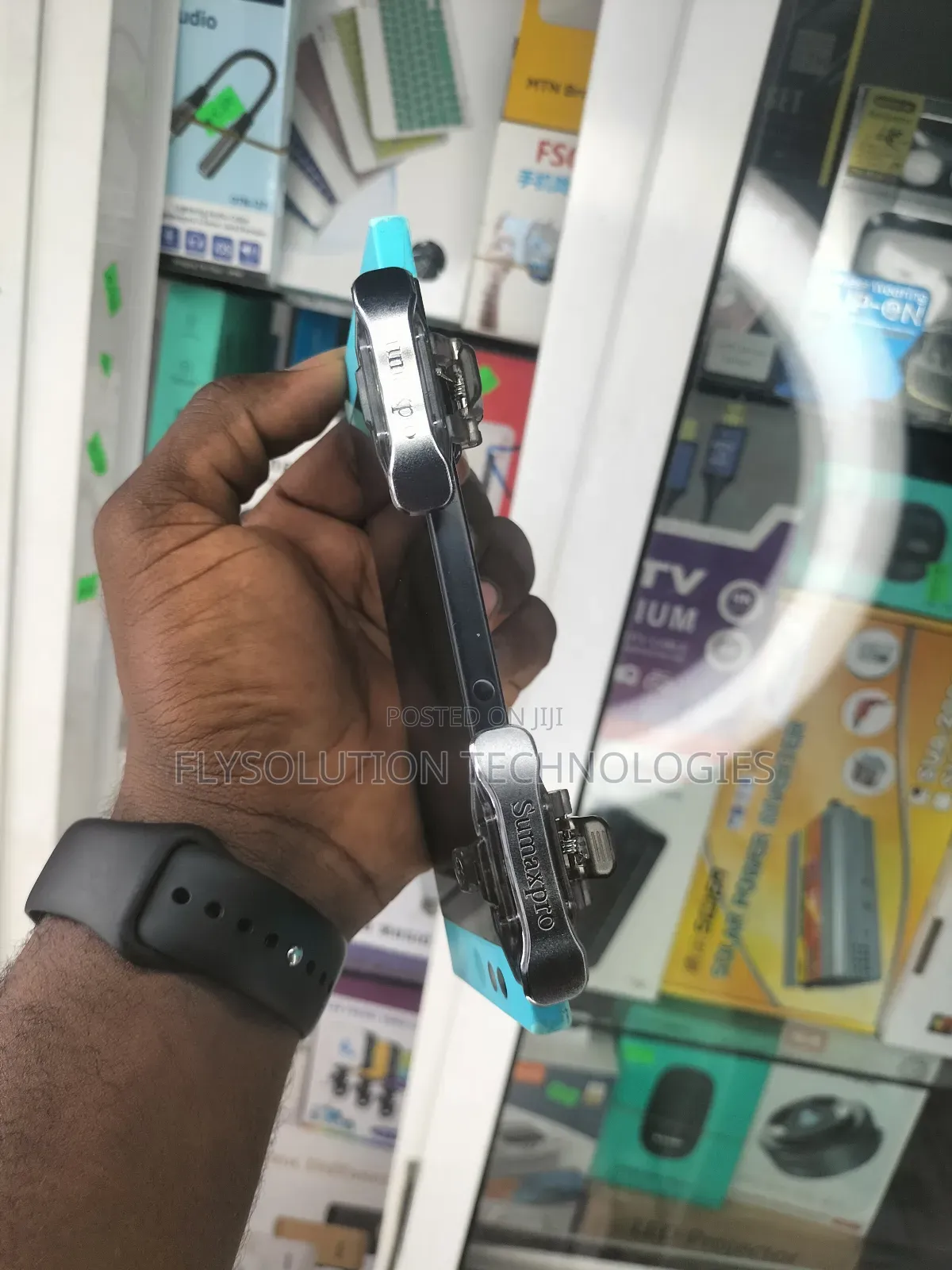 Sumaxpro 1pair Mobile Game Trigger Works 4 iPhone Android