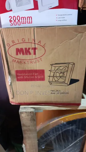 MKT Ventitation Fan With Shutter Grill