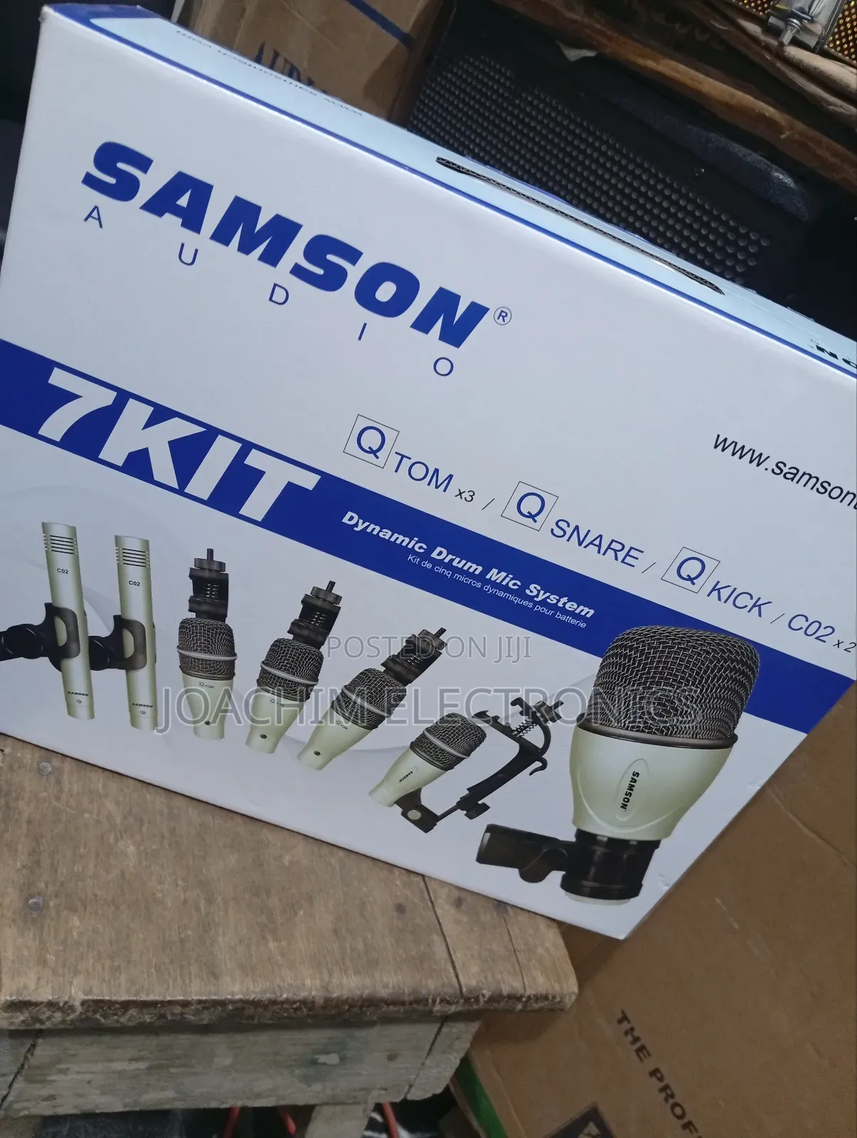 Original Samson Drum Mic 7 Kits