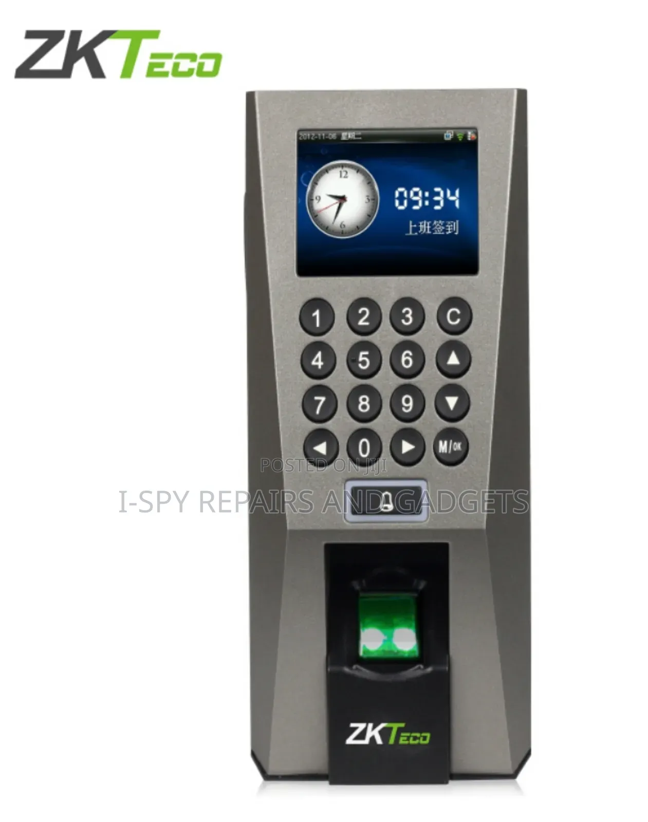 Zkteco F18 Biometric Reader and Access Control