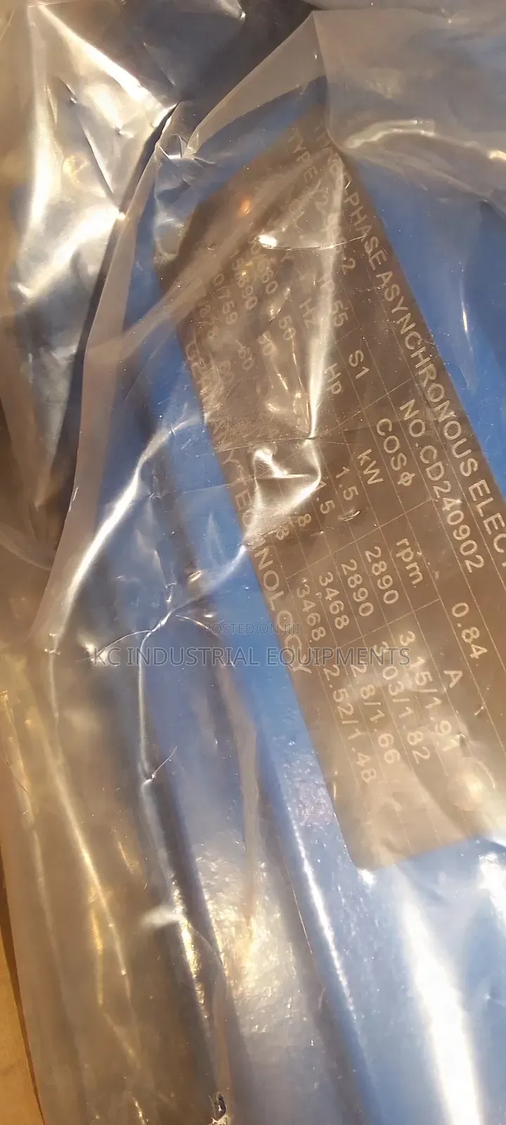 1.5kw Three Phase Induction Motor