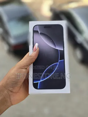 New Apple iPhone 16 Pro Max 256 GB Black