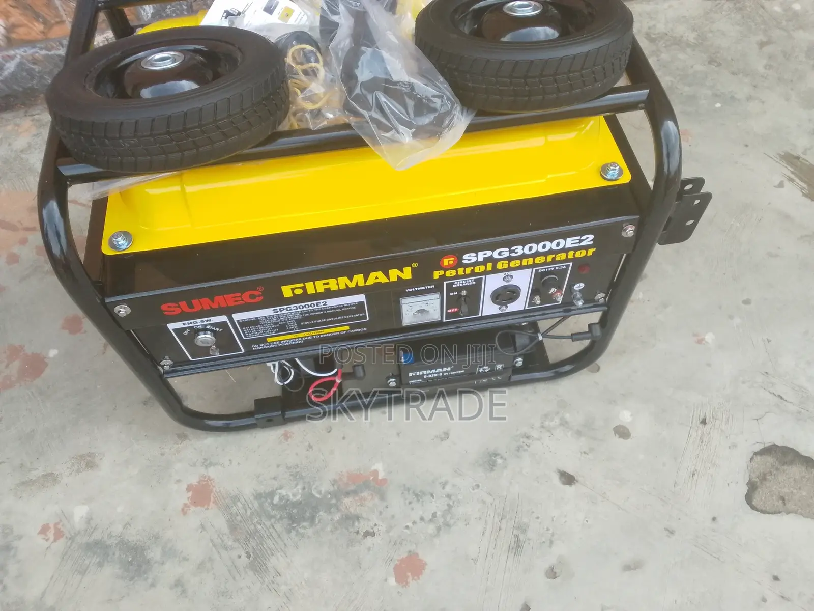 Firman 2.8kva Generator Spg3000e2, Portable