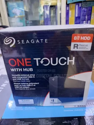 Seagate One Touch Hub 8tb External Hard Drive Desktop Hdd