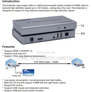 Hdmi KVM Extender - 120m