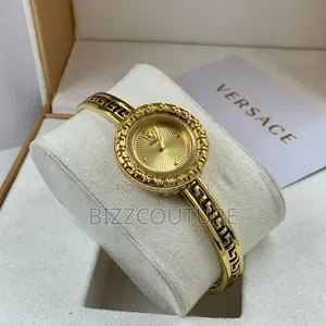 Original Versace Female's Gold Stainless Steel Watch