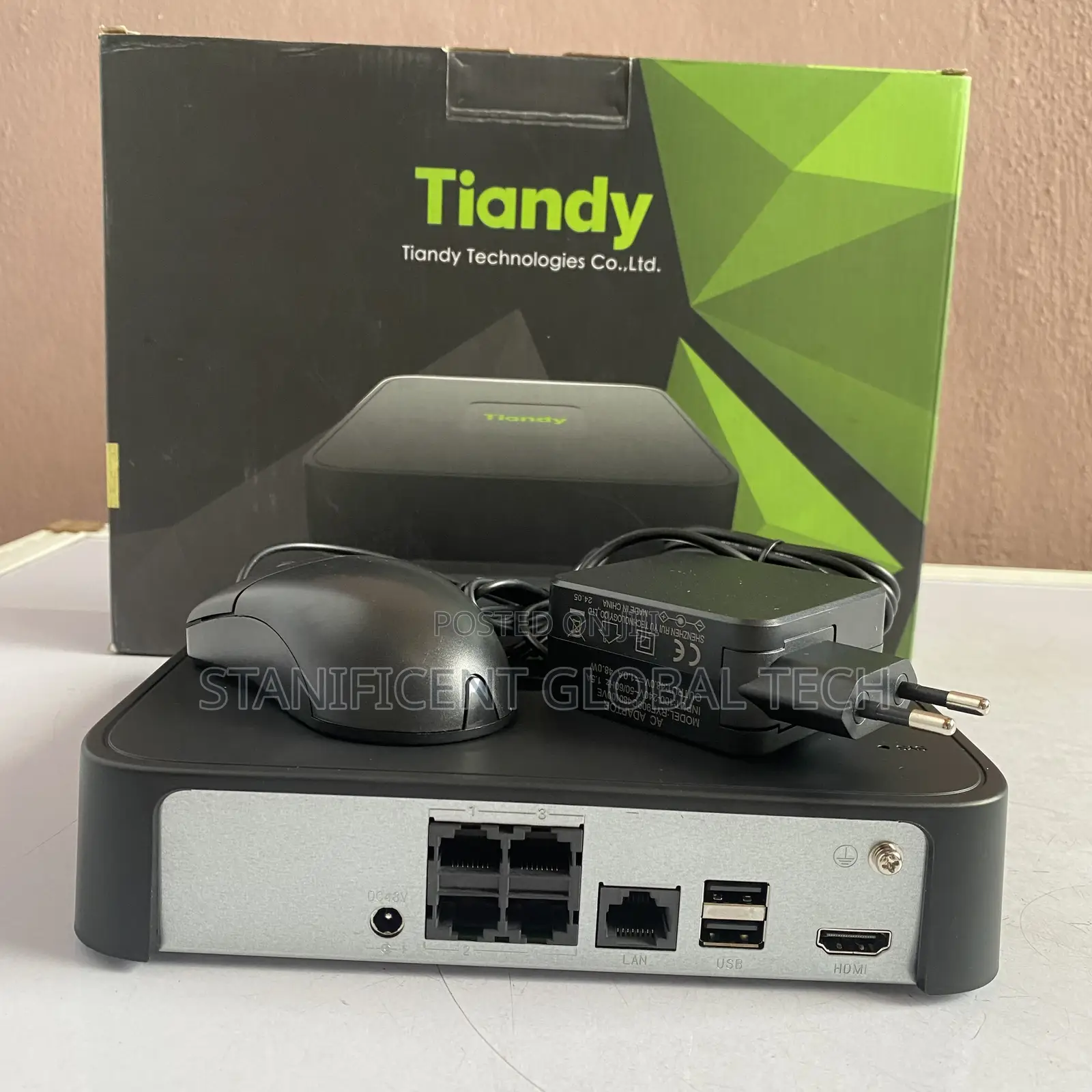 Tiandy 4ch Audio Nvr ( With Poe )