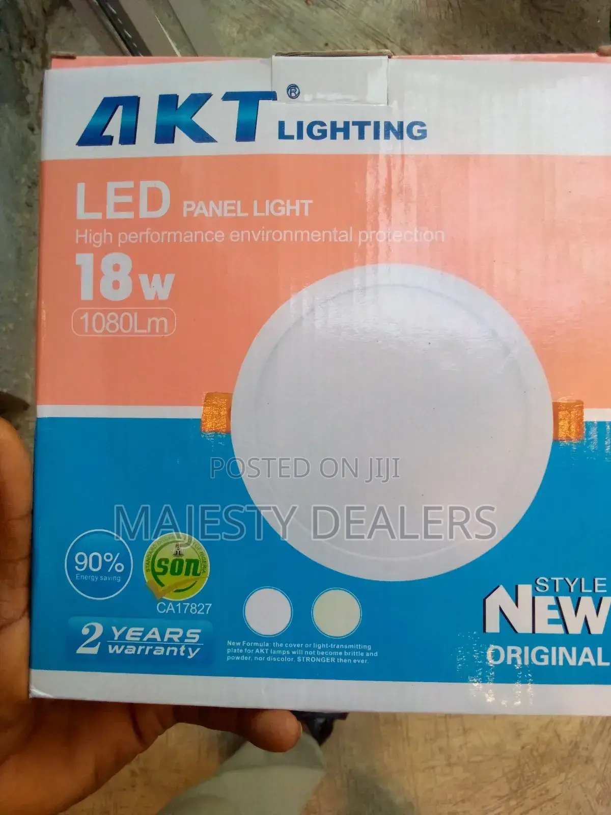 18 Watt Akt Pop Or Led Surface Panel Light Fitting Recess