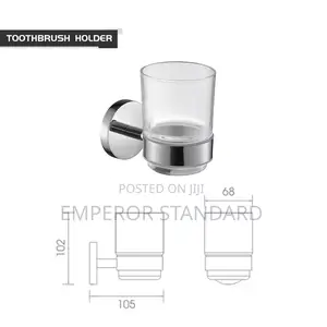 Glass Cup Holder Bathroom Accessories