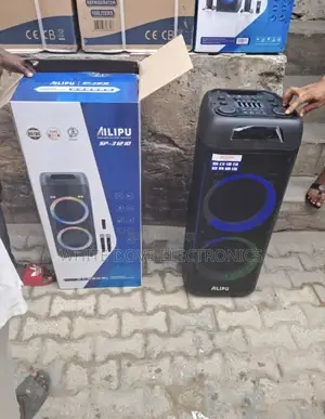 Rechargeable Party Box With Two Mic Long Lasting Battery