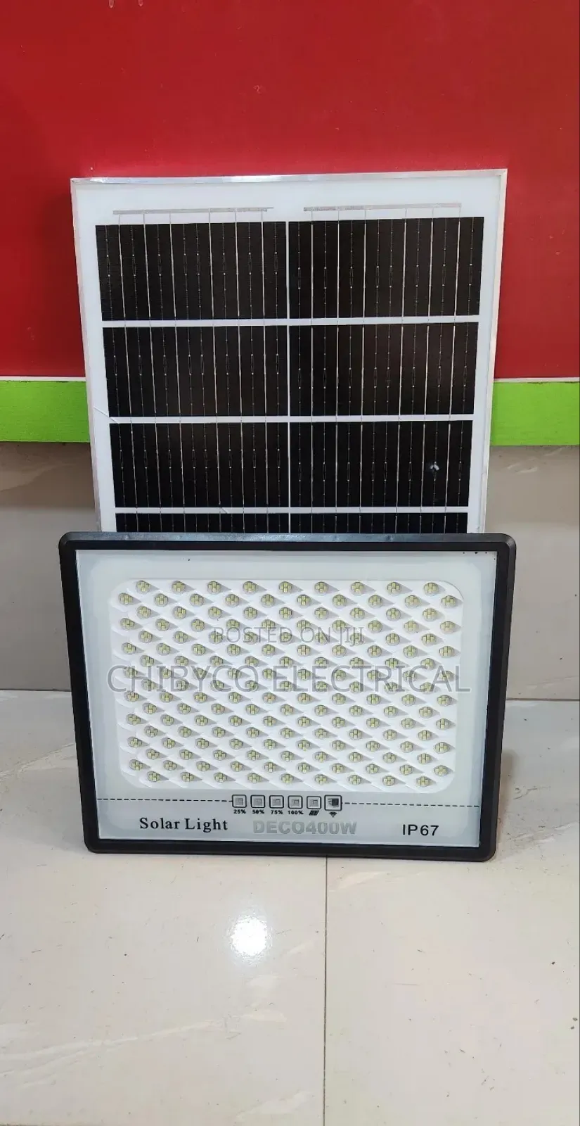 400w Multiple Eyes Solar Floodlight