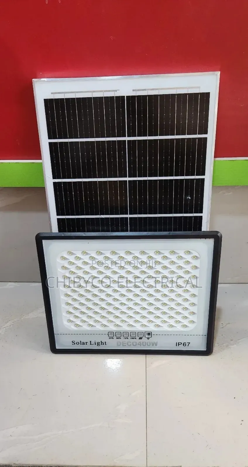 400w Multiple Eyes Solar Floodlight