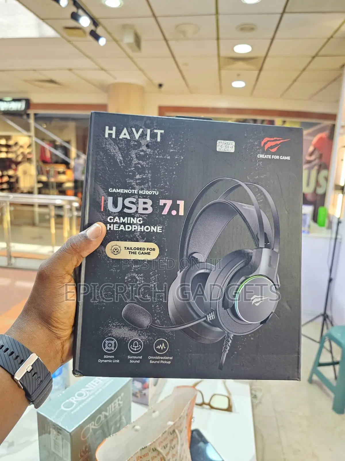 Havit Usb 7.1 Gaming Headphone
