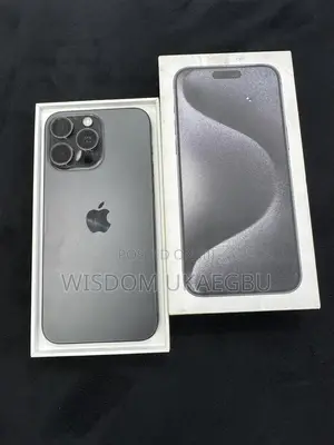 Apple iPhone 15 Pro Max 256 GB Black