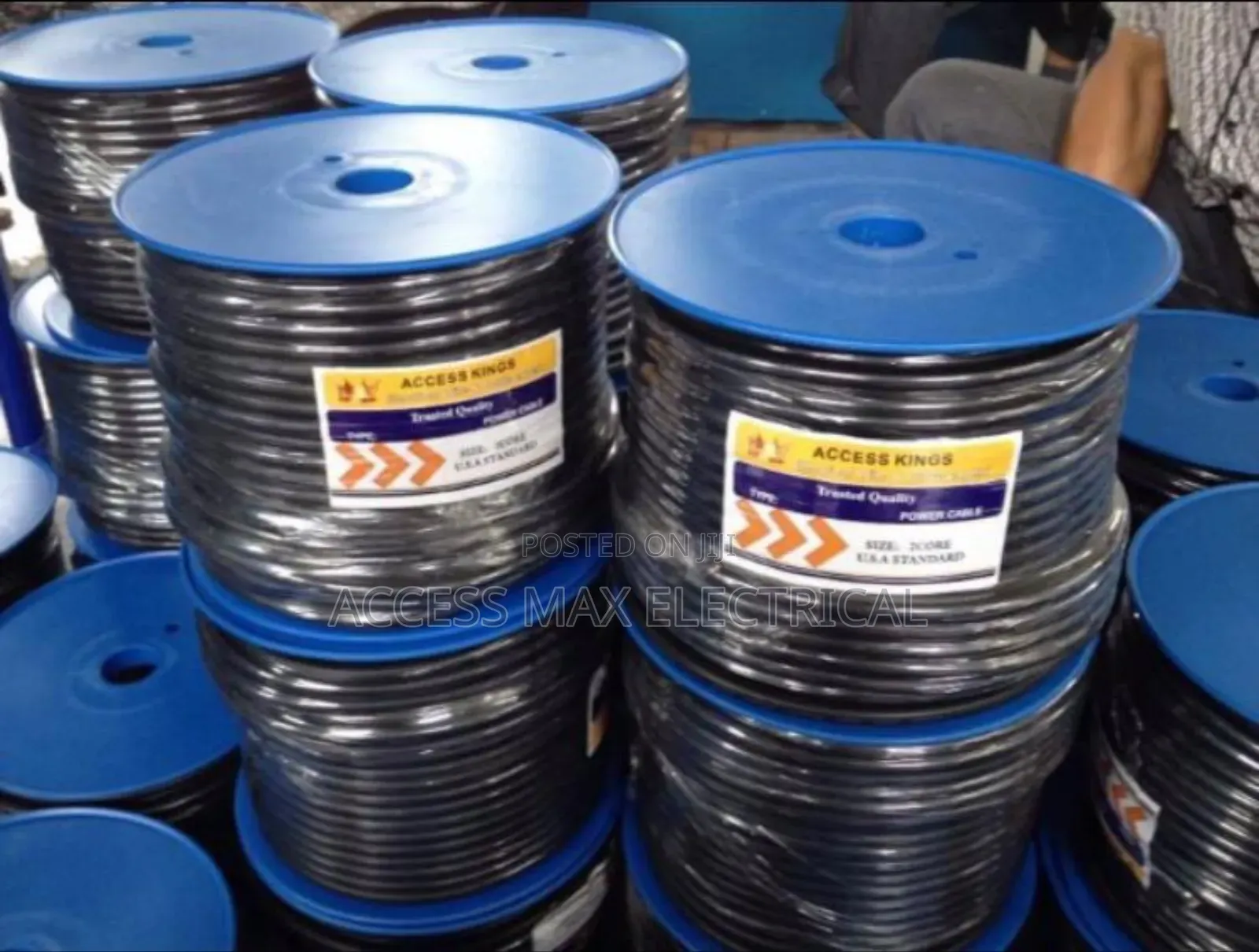 Drum Speaker Cable Black